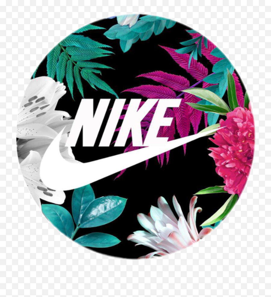 Flowers Nike Background Iconbackground Png Logo