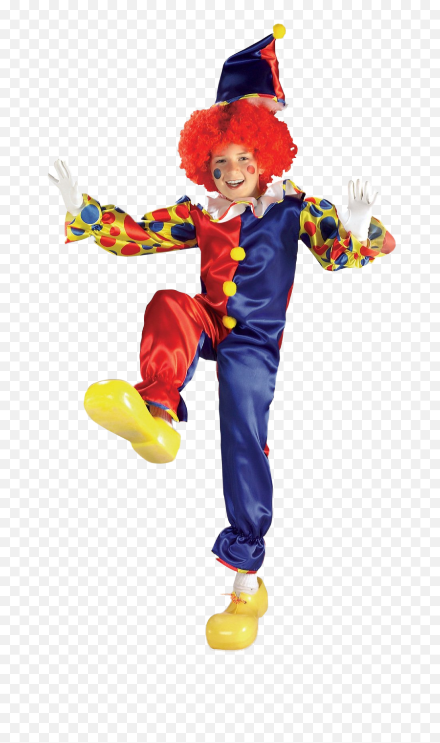 Details About Bubbles The Clown Boys Fancy Dress Childrens Kids Costume Hat Ages 3 - 10 New Halloween Costume Girl Clown Png,Clown Wig Png