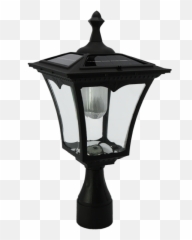 Download Light Top Fixture Lamp Street Lighting Solar - Pl06 Regency Pillar Column Pedestal png