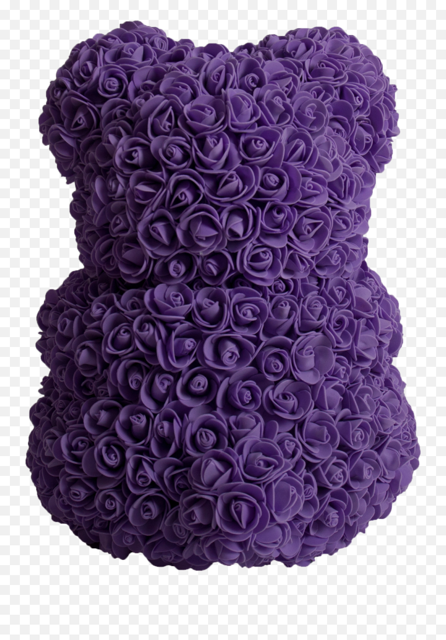 Purple Rose Bear U2013 The - Cake Decorating Png,Purple Rose Png
