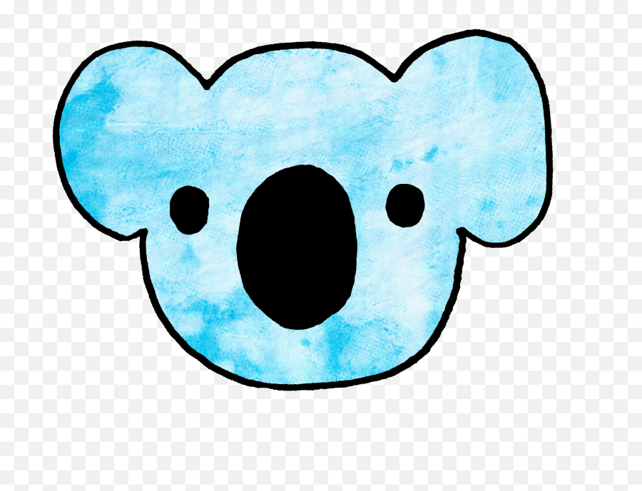 Blue Watercolor Koala Clipart - Full Size Clipart 795965 Clip Art Png,Blue Watercolor Png