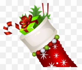 Christmas Ornament Clipart Transparent Png - Vintage Merry Stocking