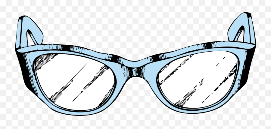 Download Vector Transparent Library Sunglasses Goggles - Eye Glasses Clip Art Png,Clout Goggles Transparent