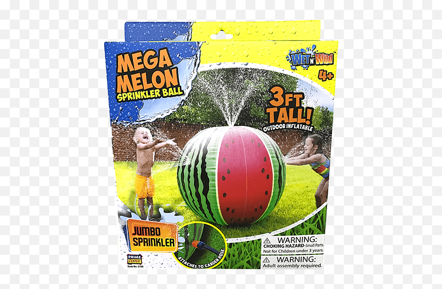 Mega Melon Sprinkler Ball Jumbo - Mega Melon Sprinkler Ball Png,Ball Transparent