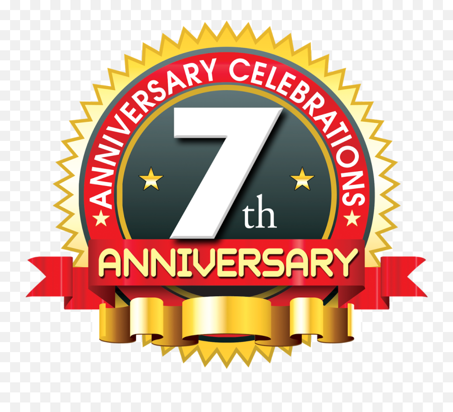 7th Anniversary Vector Ping Logo Free - 7th Anniversary Logo Png,Ping Logo