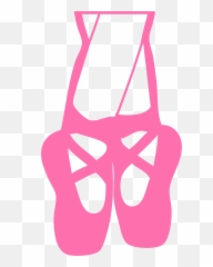Download Clip Art Ballet Shoes Png - Ballet Shoes Transparent Pink,Ballerina Shoes Png