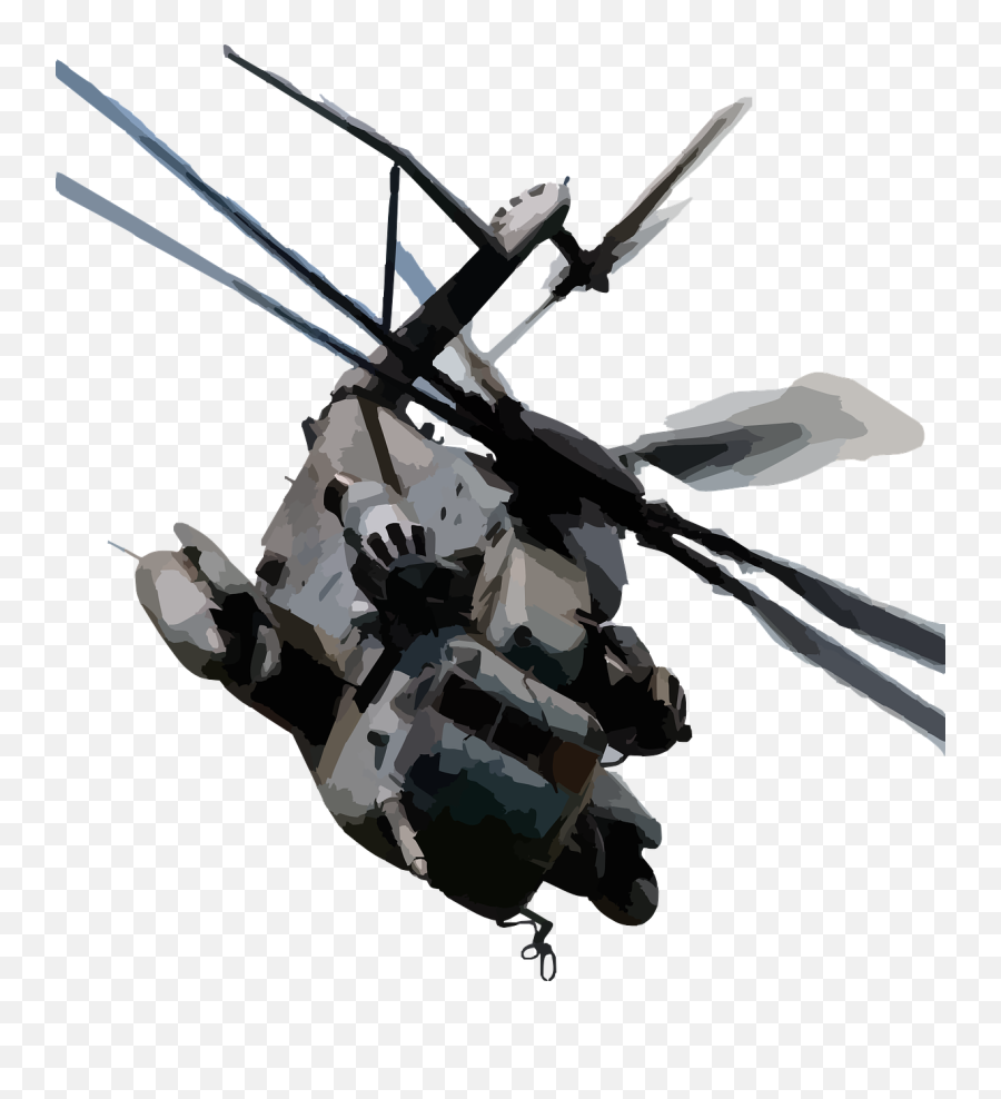 Helicopter Chopper Military - Free Vector Graphic On Pixabay Ch 53 Super Stallion Png,Military Png
