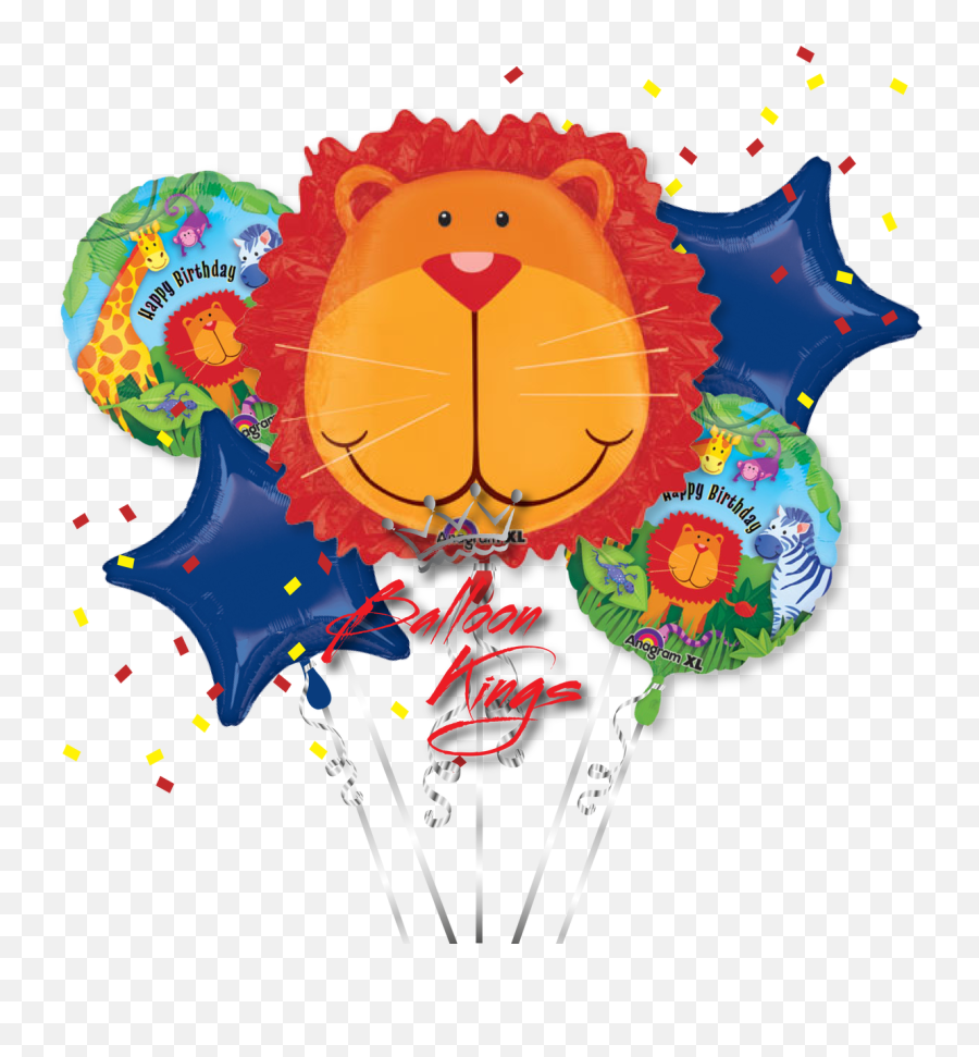 Download Jungle Animals Bouquet - Illustration Full Size Foil Png,Jungle Animals Png