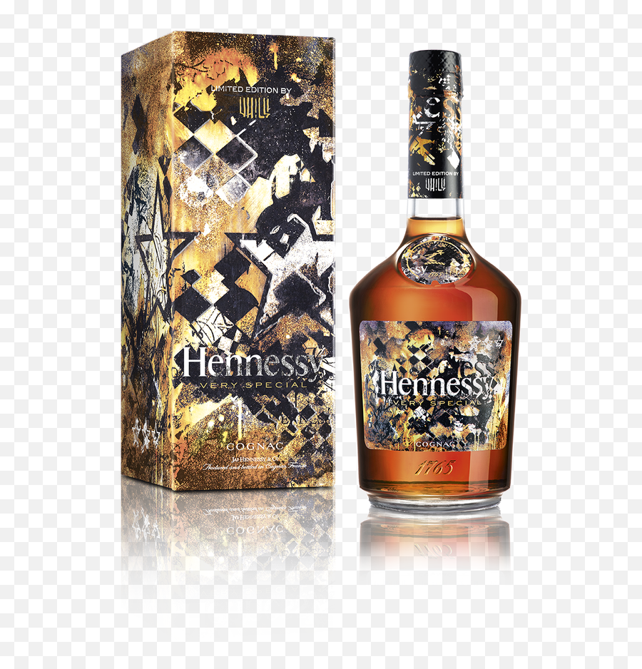 Download Hennessy Vs Vhils Limited Edition Cognac With Box Png