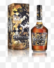 Download Hennessy Vs Vhils Limited Edition Cognac With Box Png