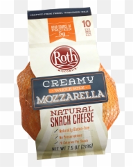 Roth Creamy Cheddar Snack Cheese Png - Packet,Snacks Png