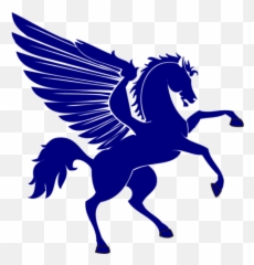 Cropped - Camp Half Blood Flag Png,Pegasus Png