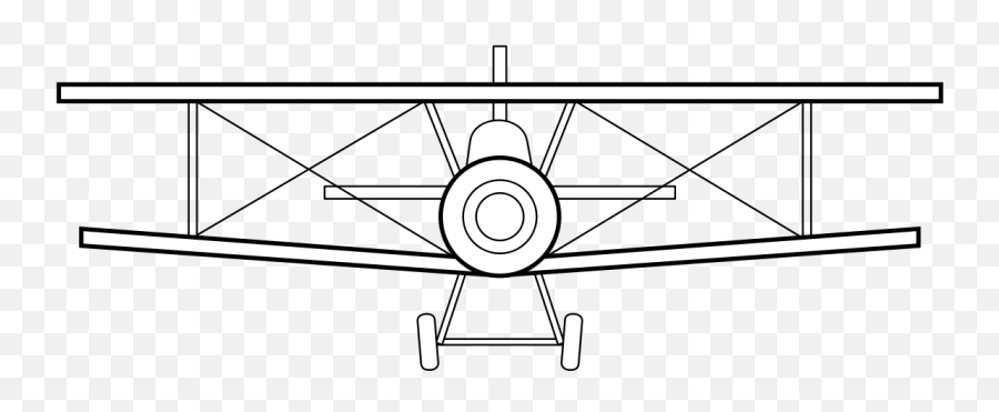 Biplane Lower Dihedral - Bi Plane Wing Png,Biplane Png