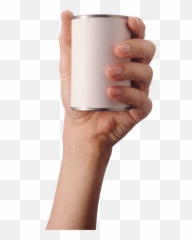 Download Hand Holding Food Can Png