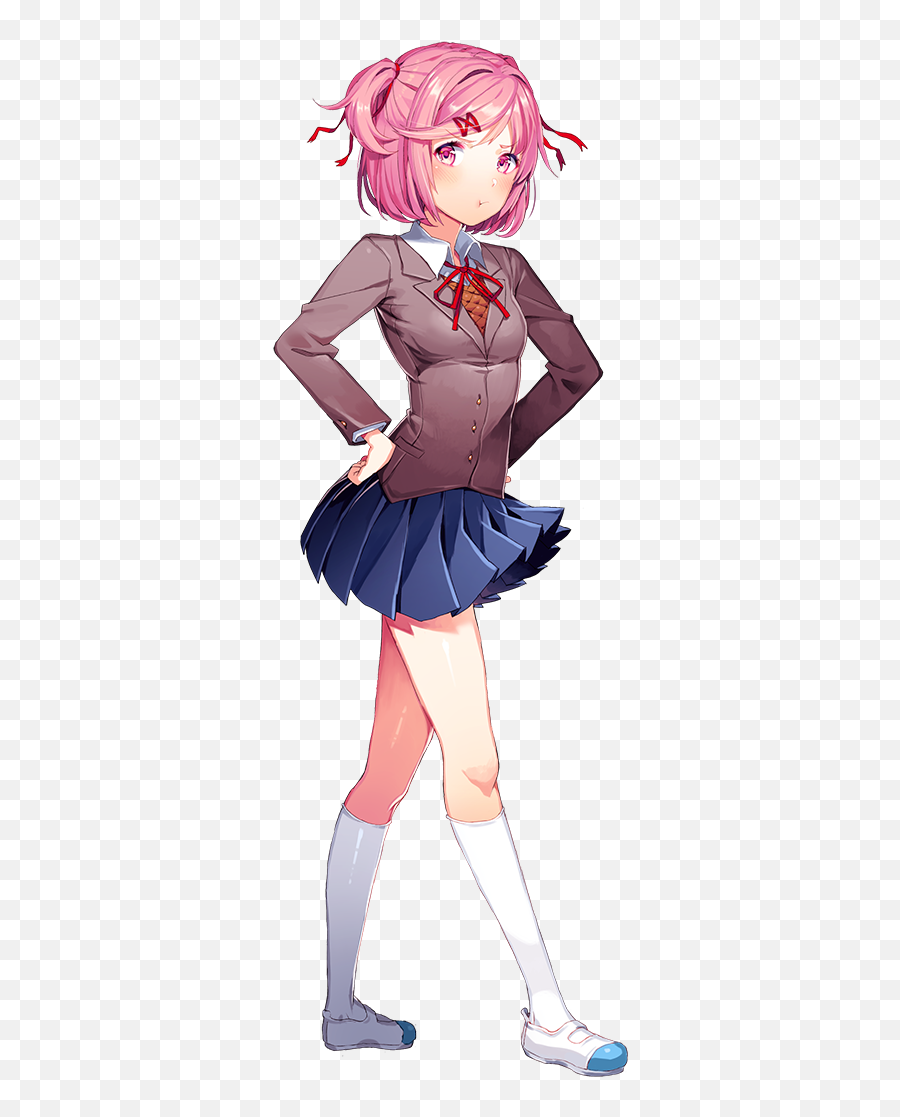 Doki Literature Club - Doki Doki Literature Club Natsuki Png,Doki Doki Literature Club Png