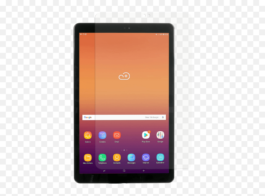 Verre Trempé Galaxy Tab S4 105 2018 - Smartphone Png,Samsung Tablet Png