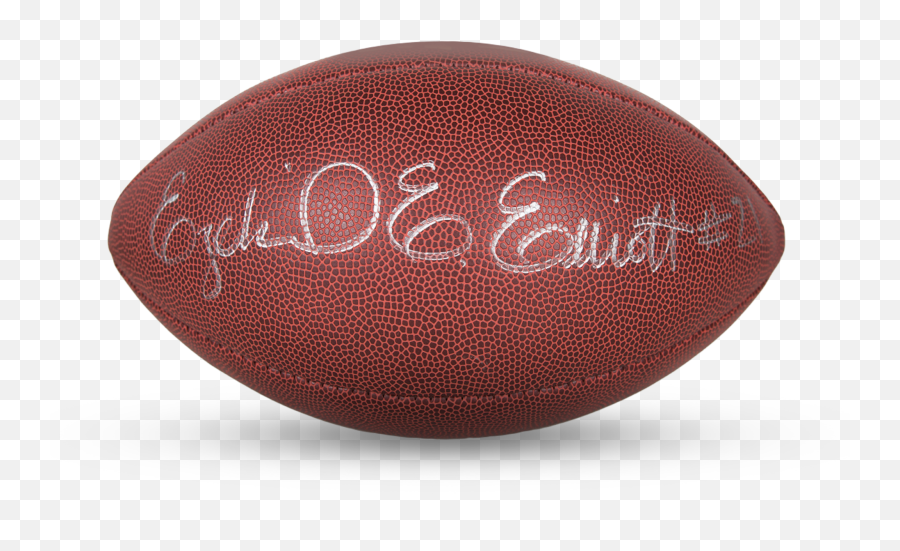 Ezekiel Elliot Signed Football - Football Autographed Paraphernalia Png,Ezekiel Elliott Png