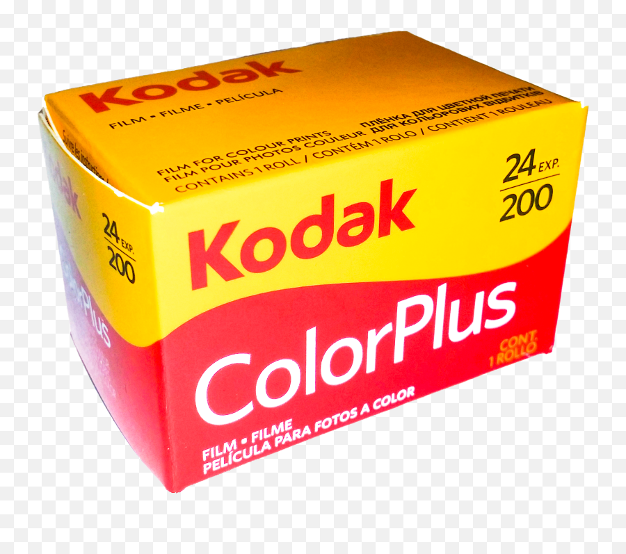 Kodak Color Plus Png Transparent - Kodak Film Box Png,Kodak Png