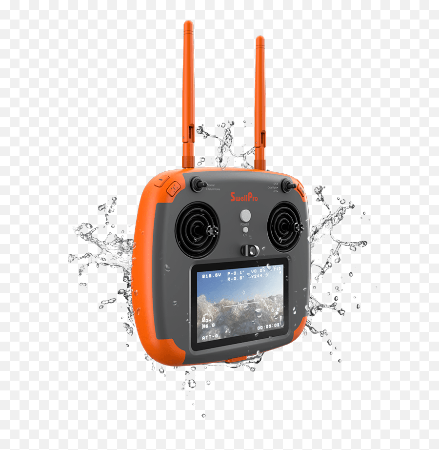 Introducing Splashdrone 3 U2014 Swellpro Nordic - Drone Spry Png,Controller Png