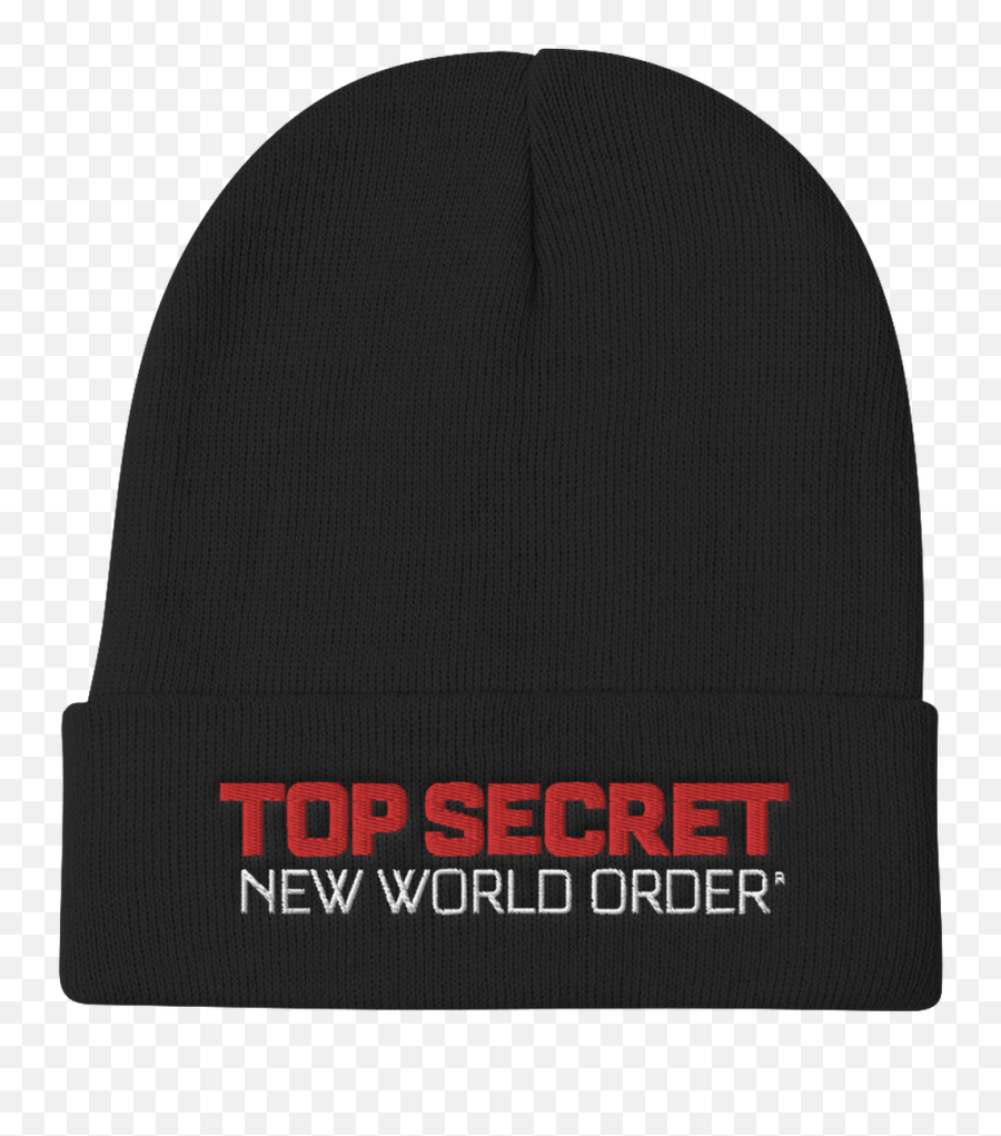 Top Secret Nwo Stocking Cap - Beanie With A Bean Png,Top Secret Logo