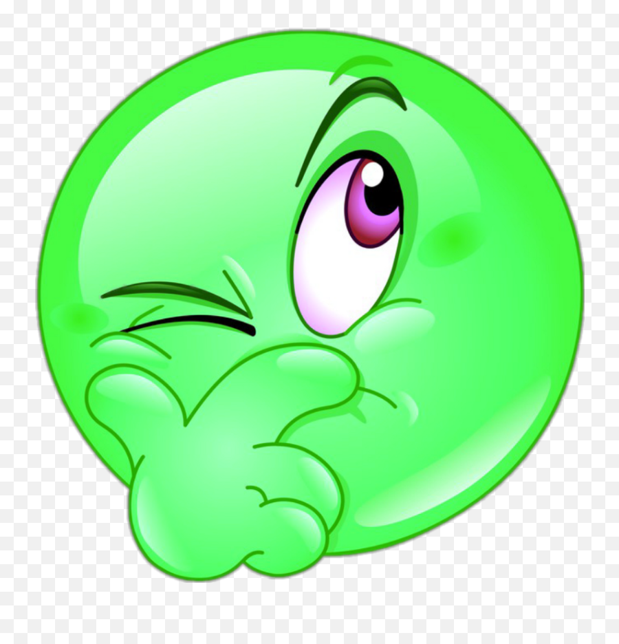 Emoji Emojis Green Slime Happy Thinking - Emoticon Question World Class Tae Kwon Png,Thinking Emoji Transparent Background