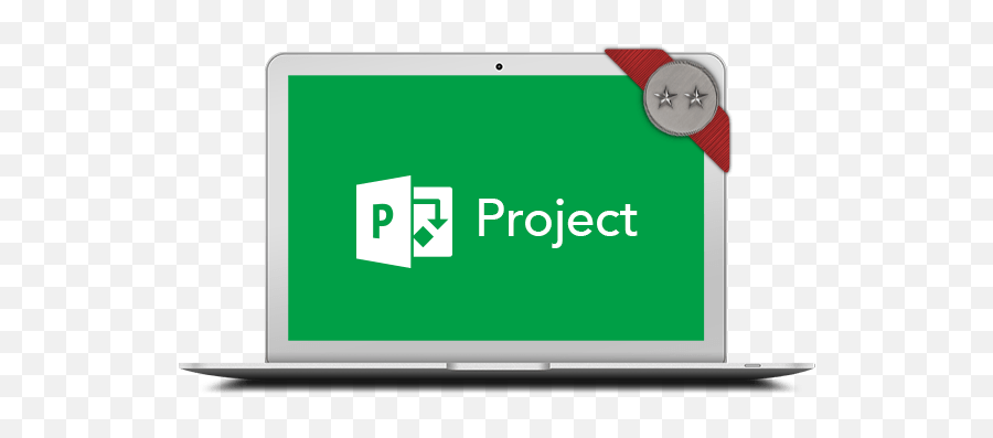 Microsoft Project Intermediate Online - Microsoft Word Logo On A Computer Png,Microsoft Project Logo
