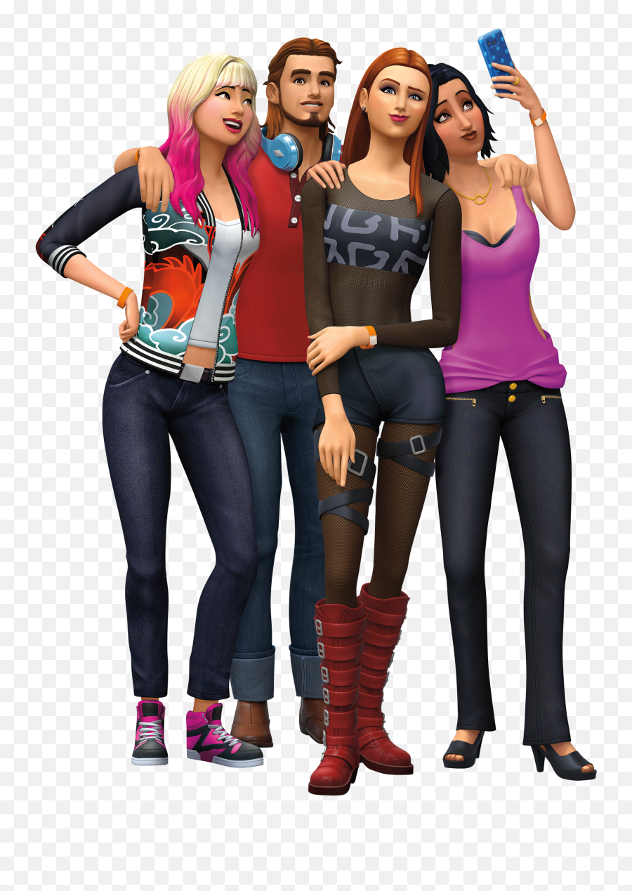 The Sims 4 Official Artwork - Sims 4 Get Together Ps4 Png,Sims 4 Logo Png