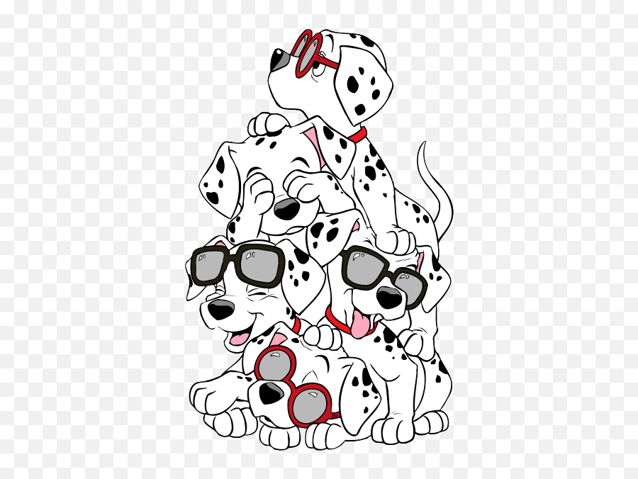 Dalmatian Dog Cruella De Vil Puppy The 101 Dalmatians - 101 Transparent 101 Dalmatians Png,Dalmatian Png