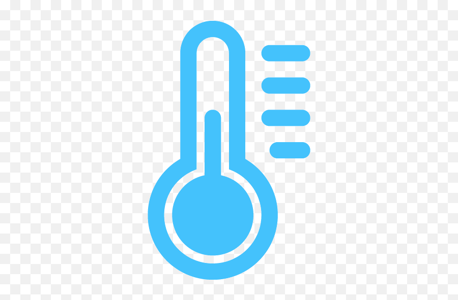 Caribbean Blue Temperature 2 Icon - Free Caribbean Blue Weather Icon For Cool Png,Free Icon Cool