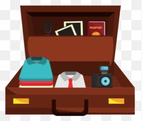 Brown Suitcase Travel Tourism Icon - Bag 550x550 Png Trunk
