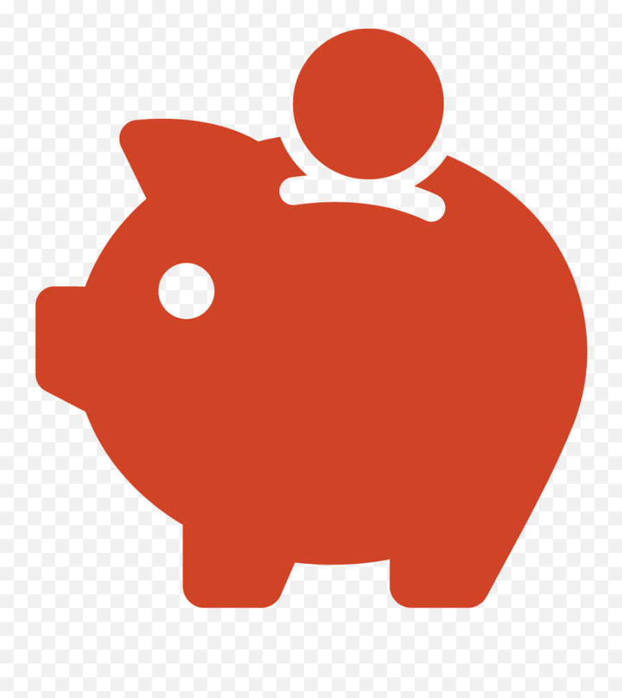 Piggy Bank Icon Png Clipart - Vector Piggy Bank Icon,Piggy Bank Png