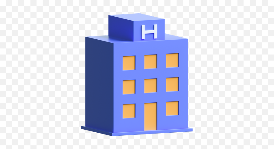 Hospital Icon - Download In Line Style Vertical Png,Hospital Icon Transparent