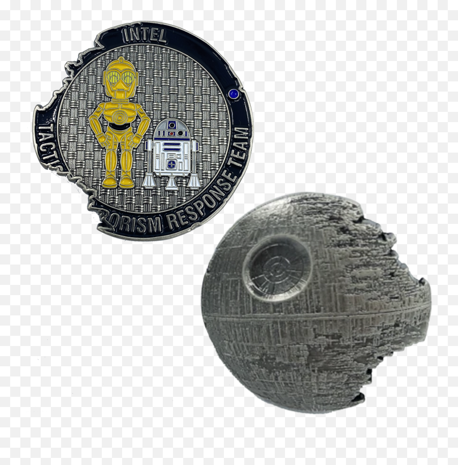 Dl2 - 06 Tactical Terrorism Response Team 6 Ttrt R2d2 C3po Star Wars Challenge Coin Png,R2d2 Icon