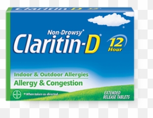 Claritin - D AllergyMedicine u2013 Relief X png