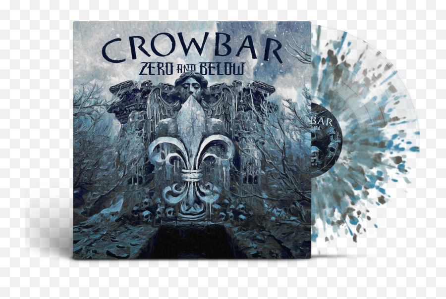 Crowbar U0027zero And Belowu0027 Limited - Edition Clear With Blue And Black Ice Splatter Lp U2013 Only 300 Made Crowbar Zero And Below Png,Game Of Thrones Icon Png
