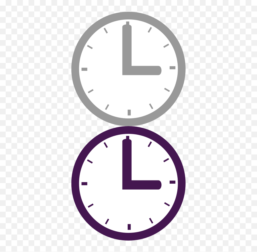 Free Clip Art Clock By Deartheophilus - Clock Symbol Png,Purple Clock Icon