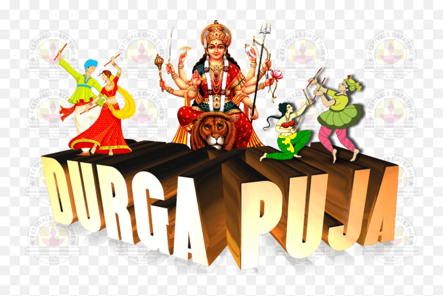 Durga Puja Png Images Collection For Free Download Llumaccat - Chhath Puja Image Png,Transparent Png Images Download