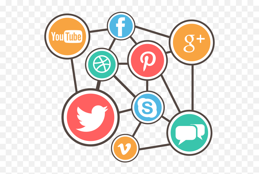 Social Media Management London Marketing Png Icon Colors