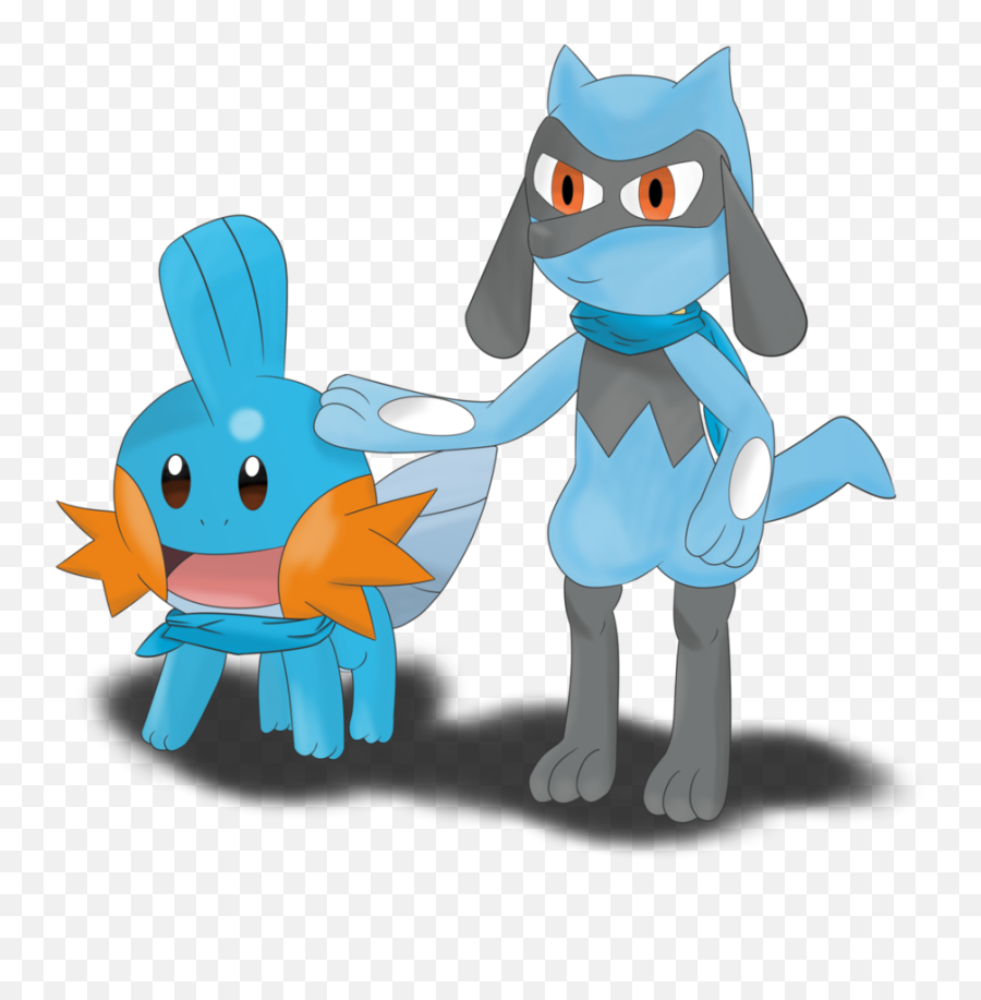 Download Mudkip Transparent Riolu - Riolu Mudkip Png,Mudkip Png