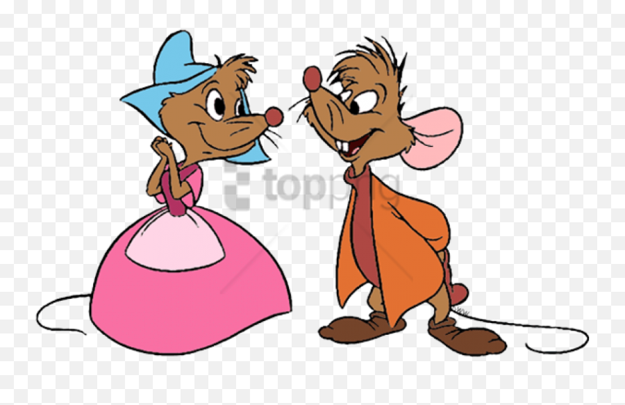 Free Png Cinderella Mary Mouse Image With Transparent - Cinderella Jaq And Mary,Mice Png