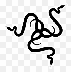 Razer Logo Png Picture - White