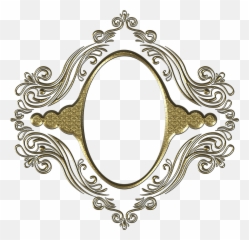 Elegant Silver Frame Png Download
