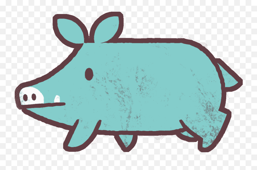 Sun Gif Png - Mean Pig Gif Cartoon 5450591 Vippng Cartoon,Cartoon Pig Png