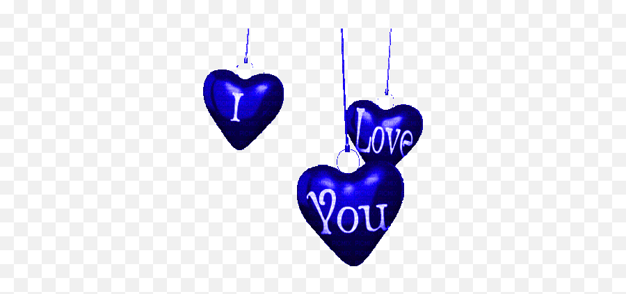 Blue Red Swinging Hearts Gif - Picmix Love You Gif Blue Png,Heart Gif Transparent