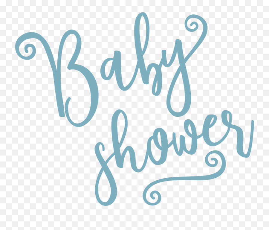 Clip Art Blessed Svg Fancy Writing - Baby In Fancy Writing Baby Shower Text Svg Png,Blessed Png