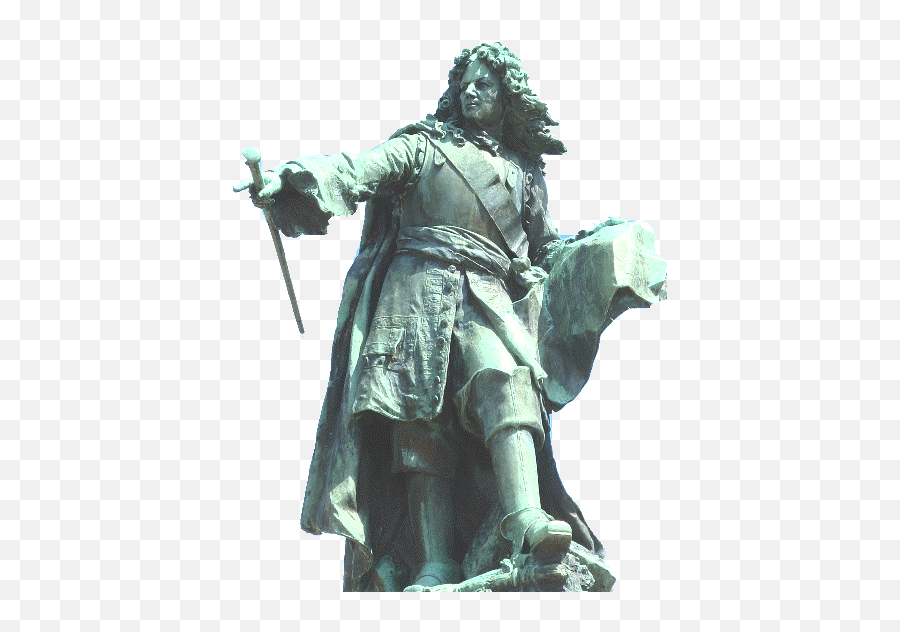 Vauban Statue - Statue De Vauban Saint Léger Vauban Png,Statue Png