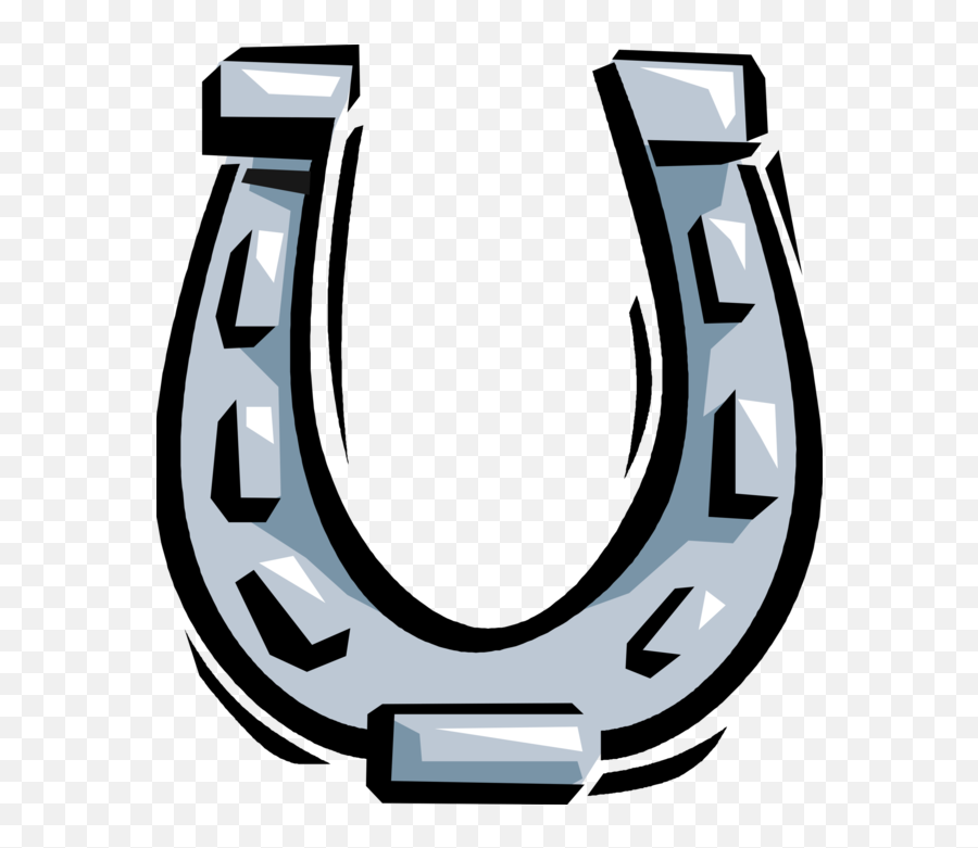 Vector Illustration Of Lucky Horseshoe Good Luck Protective - Ferro Di Cavallo Png,Good Luck Png