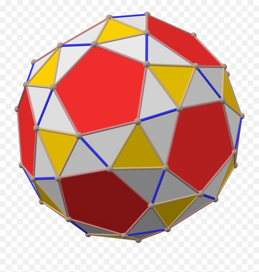 Polyhedron Great Rhombi 12 - Dodecaedro Snub Png,Big Png
