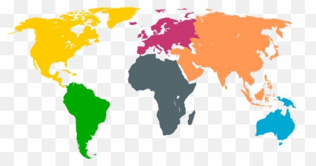 World Map Icon - Continents Svg png