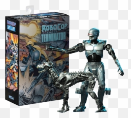 Robocop Vs The Terminator - Endocop And Terminator Dog 7 Inch Action Figure 2pack Neca Robocop Png,Robocop Png